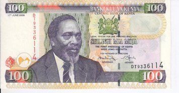 Kenya 100 shillings 2009 UNC (P48d)