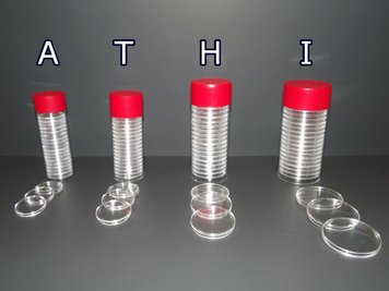 Туби для монет в капсулах. Cap-Tubes for AirTite Coin Holders. Model A. 30,9 mm А04313 фото