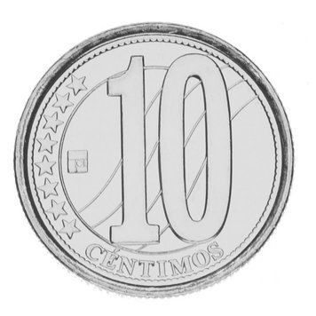 Венесуела 10 сентим 2007 UNC М15252 фото