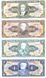 Brazil set of 4 banknotes "1, 2, 5, 10 cruzeiro" UNC