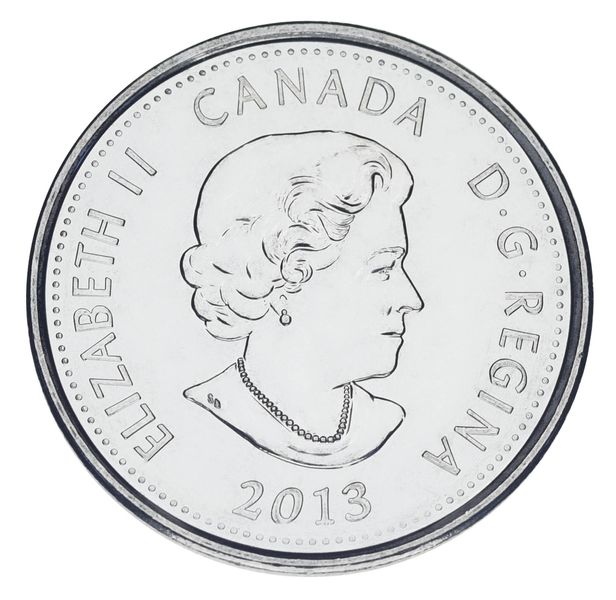 Canada 25 cents 2013 "War of 1812 - Charles de Salaberry" UNC