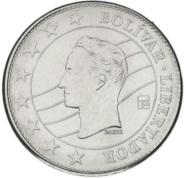 Монета Венесуела 10 болівар 2016 UNC М13469 фото