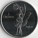 Остров Мэн 1 крона 1998 &laquo;Фея. Цветы. Нарцисс. Daffodil&raquo; UNC (KM#843) М08132 фото 1