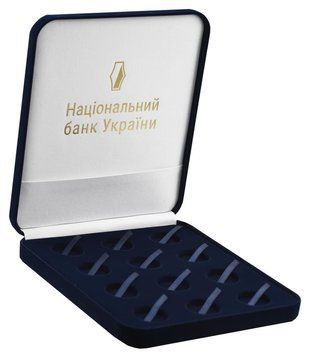 Case for 12 coins (26.5 mm) NBU (silver 2 hryvnia, Children's zodiac signs) А04407 photo