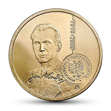 Poland 2 zloty 2014 UNC Jan Kargski (Y # 901)