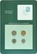 Coins set Luxembourg Set of coins 1980-1983 UNC 1, 5, 10, 20 francs and 1 mark Booklet