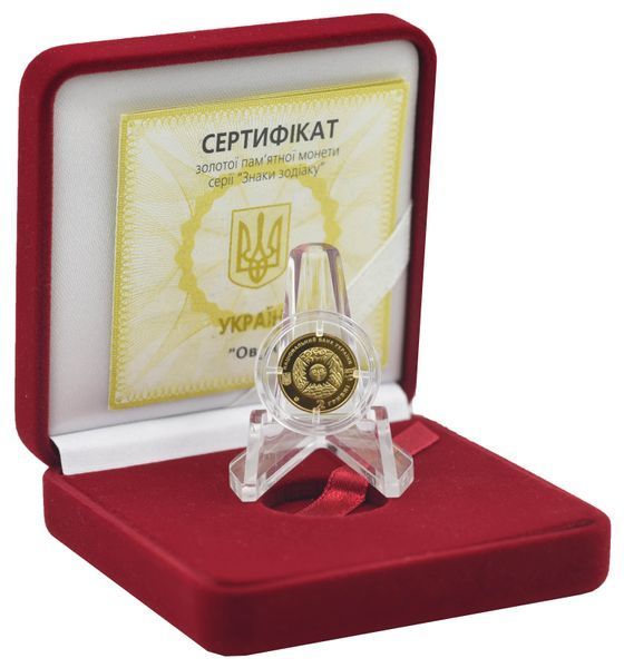 Монета Україна 2 гривні 2006 Знаки зодіаку - Овен UNC (KM # 403) М01293 фото