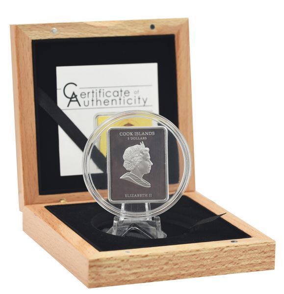 Coin Cook Islands 5 Dollars 2011 Silver Proof Coin named Andrew - Saint Andrew the First-Called