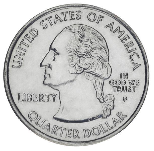 Coin US 25 cents (quarter) 1999 P States and Territories - Georgia UNC (KM # 296)