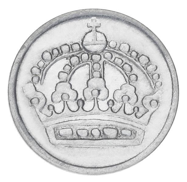 Монета Швеція 10 ере 1961 Срібло F-VF (Ag 400, 1,45 г) М19902 фото