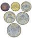 Coins set Singapore 6 Coin Set 1987 VF-AU 1, 5, 10, 20, 50 Cents