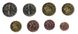 Cyprus set of 8 euro coins 2016 UNC 1, 2, 5, 10, 20, 50 euro cent, 1, 2 euro