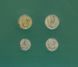 Coins set Luxembourg Set of coins 1980-1983 UNC 1, 5, 10, 20 francs and 1 mark Booklet