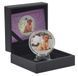Coin Fiji 2 Dollars 2014 Silver Proof Dog - Dogue de Bordeaux (Ag 999, oz, 31.1 grams)
