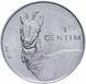 Монета Андорра 1 сентим 2002 UNC (KM#177) М09442 фото 2