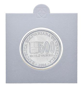 Венесуела 500 болівар 2004 AU-UNC М11652 фото