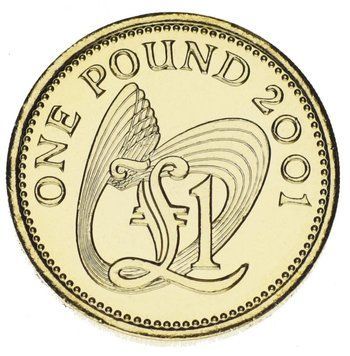 Гернсі 1 фунт 2003 UNC М14412 фото