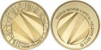 Монета Фінляндія 5 євро 2012 &laquo;Гельсінкі-світова столиця дизайну&raquo; UNC (KM#181) М03005 фото