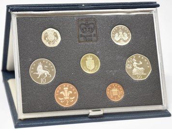 Великобританія набір з 8 монет 1988 Proof М02834 фото
