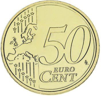 Монета Німеччина 50 євроцентів 2023 UNC D М18347 фото