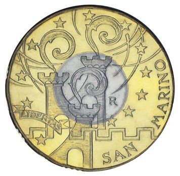 Coin San Marino 5 euros 2016 Bimetal UNC Jubilee Year of Mercy