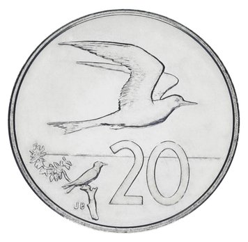 Cook Islands 20 cents 2015 UNC