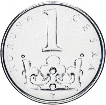 Чехія 1 крона 2013 UNC М10566 фото