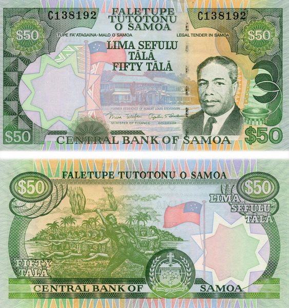 Samoa 50 Tala 2006 UNC (P36)