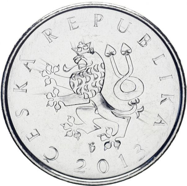 Coin Czech Republic 1 crown 2013 UNC