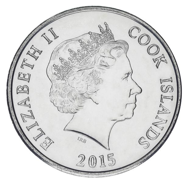 Cook Islands 20 cents 2015 UNC