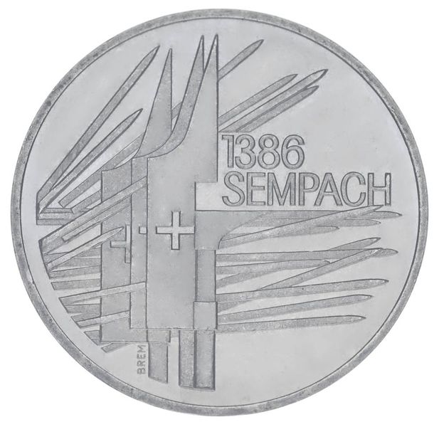 Switzerland 5 francs 1986 UNC (KM # 65)