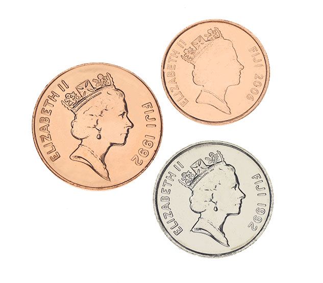 Фиджи набор из 3 монет 1992 UNC 1, 2, 5 центов М15826 фото