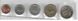 Botswana set of 5 coins 1997-2000 VF