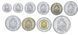 Набір монет Сан-Марино набір із 10 монет 1988 UNC 1, 2, 5, 10, 20, 50, 100, 200, 500, 1000 лір (срібло) М23374 фото 4