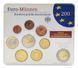 Coins set Germany 9-coin set of euro 2007 UNC J 1, 2, 5, 10, 20, 50 euro cents, 1, 2 euros, commemorative 2 euros Blister
