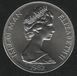 Coin Isle of Man 1 crown 1982 UNC FIFA World Cup Spain Variety 2 (KM#93)