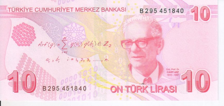 Turkey 10 lira 2009 UNC (P223)