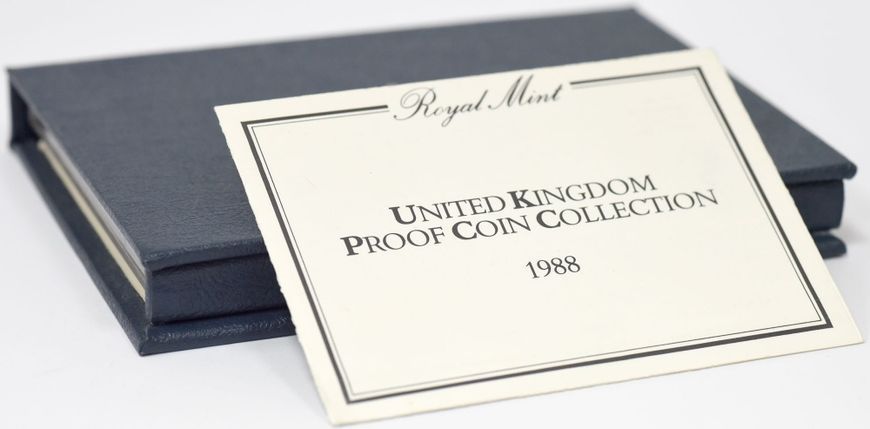Великобританія набір з 8 монет 1988 Proof М02834 фото