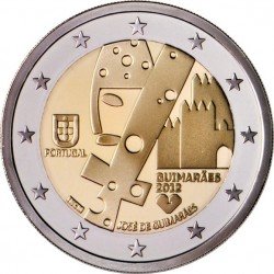 Portugal 2 Euro 2012 "Guimaraes - European Capital of Culture" UNC (KM # 813)