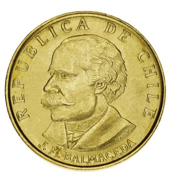 Chile 20 Centesimo 1971 AU-UNC (KM # 195)