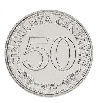 Болівія 50 сентаво 1978 AU-UNC М15606 фото