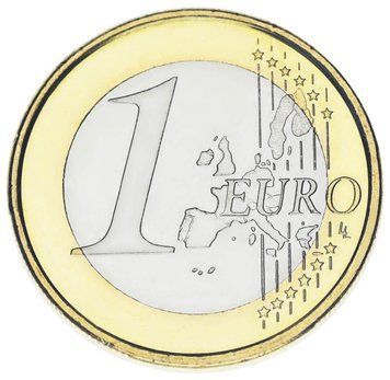 Монета Німеччина 1 євро 2004 UNC F М18348 фото