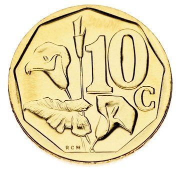 ПАР 10 центів 2005 UNC М14021 фото