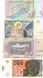 Macedonia set of 6 banknotes 1996-2002 UNC