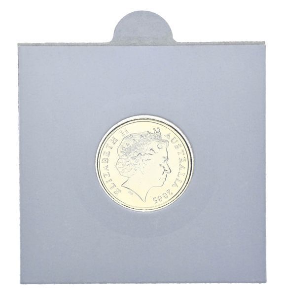 Australia 5 cents 2005 UNC Gold Plated