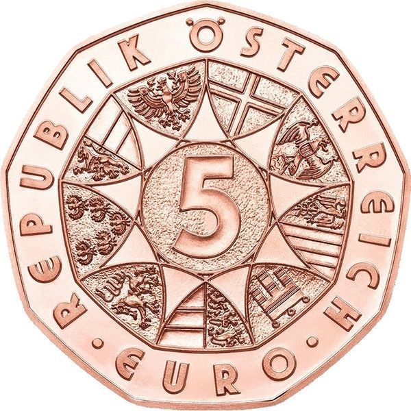 Coin Austria 5 euro 2017 "Easter - Easter lamb" UNC