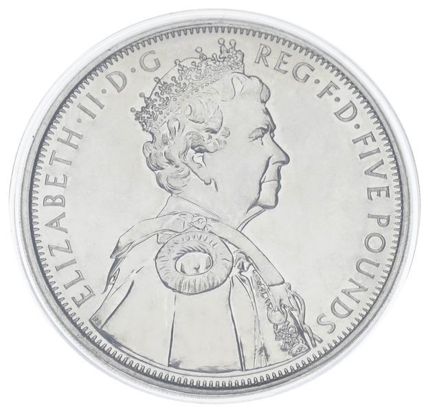 Coin United Kingdom 5 pounds 2012 UNC (KM#1216)