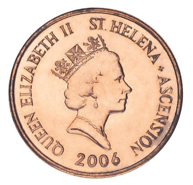 Saint Helena 1 penny 2006 VF-AU