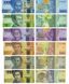 Indonesia set of 6 banknotes 2016 UNC 1000, 2000, 5000, 10000, 20,000, 50,000 rupees