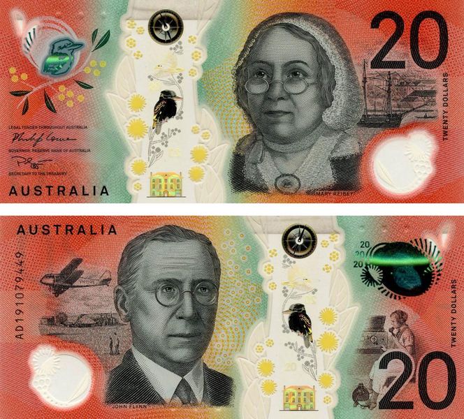 Australia 20 Dollars 2019 Polymer UNC (Pnew)